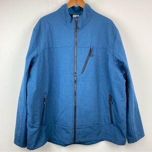 Champion size XXL Men’s Blue Venture Dry Full Zip Lightweight Soft Shell Jacket
